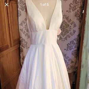 VOWD Satin Wedding Gown